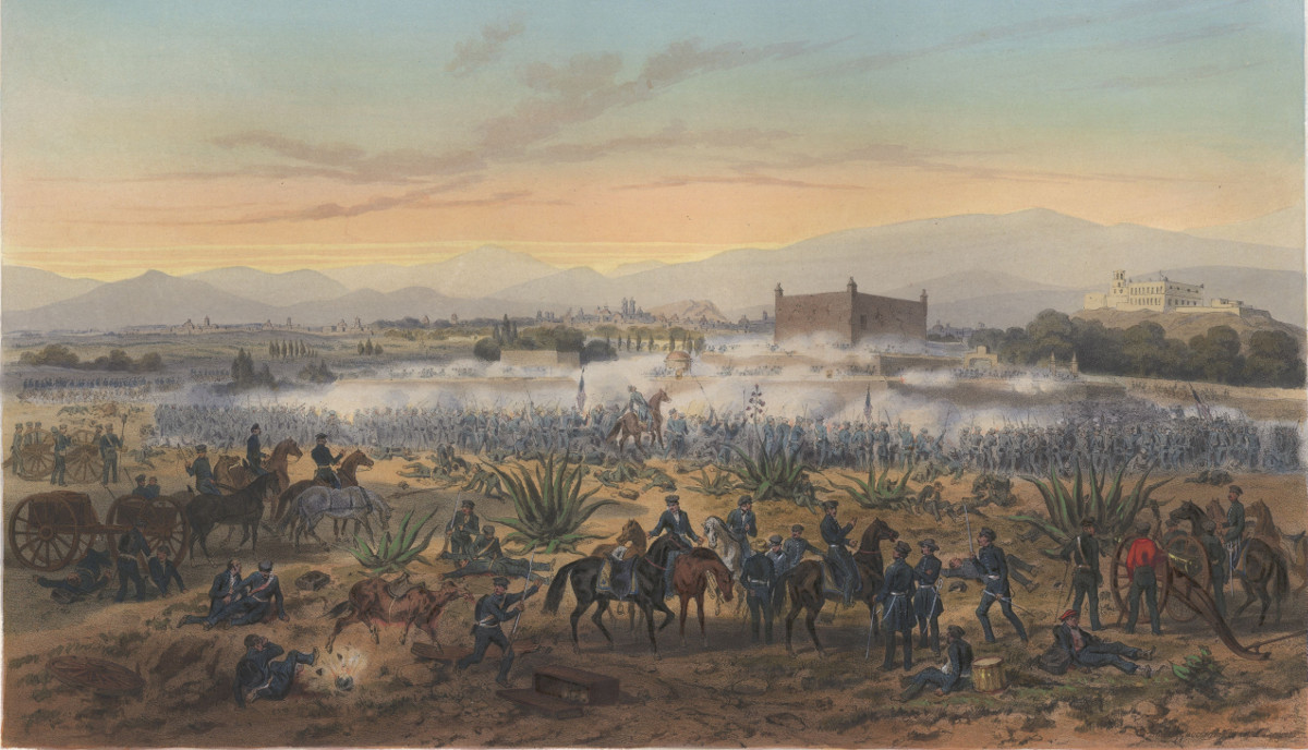 Battle of Molina del Rey and Casa Mata, 1847 (Source: wikipedia.com)