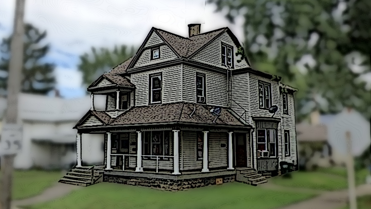The Lachenmeyer House in Dover, Ohio, 2020. (Source: google.com)